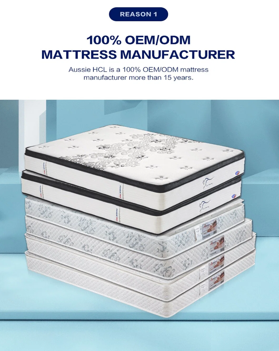 The Best Factory Aussie Twin Single King Full Size Mattresses Colchon Leland Koala Sleep Well Gel Memory Foam Mattress Topper