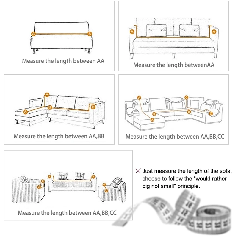 3 Seat 4 Seater Elastic Stretch Furniture Sofa Couch Elastic Cover