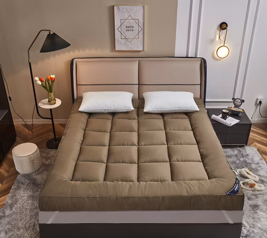 Coprimaterasso impermeabile, cuscino superiore in cotone, coprimaterasso alternativo top down