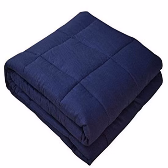 Coperte ponderate in cotone queen size di serie da 20 libbre per letto